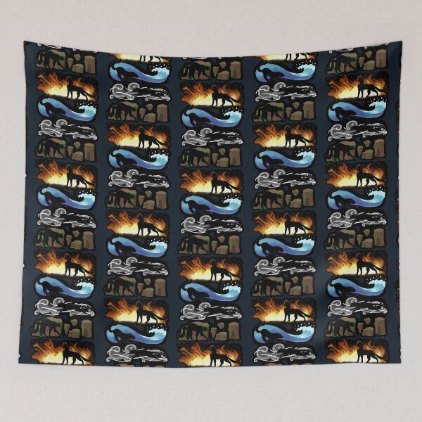 Item preview, Four Elements, Four Cats designed and sold by GailenRoyston.