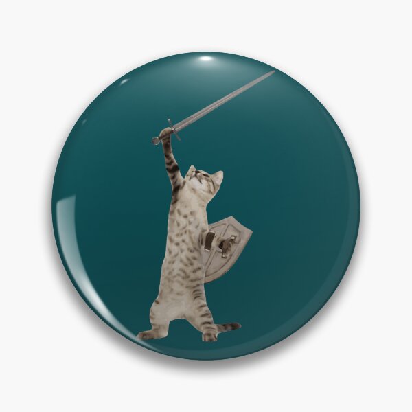Item preview, Heroic Warrior Knight Cat  designed and sold by GailenRoyston.