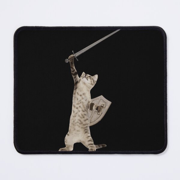 Item preview, Heroic Warrior Knight Cat designed and sold by GailenRoyston.