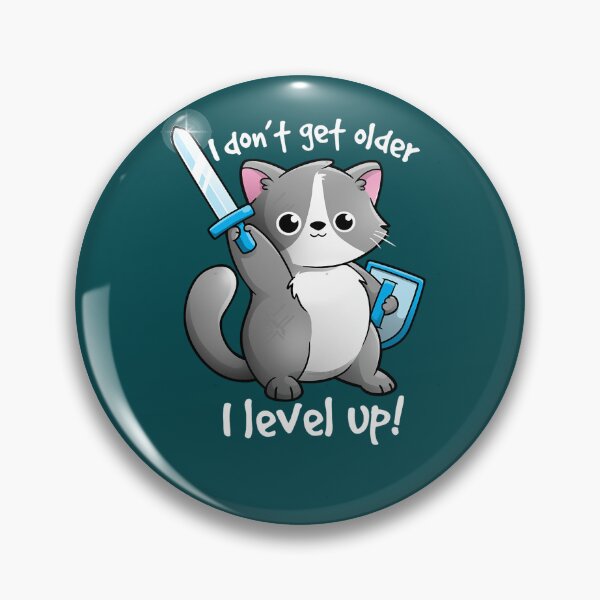 Item preview, Level up cat  designed and sold by GailenRoyston.