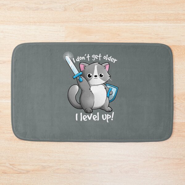 Item preview, Level up cat  designed and sold by GailenRoyston.