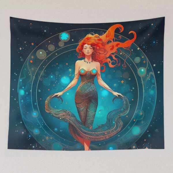 Item preview, Virgo's Celestial Elegance: Mesmerizing Products for the Zodiac's Divine Beauties! designed and sold by Silverstormer.