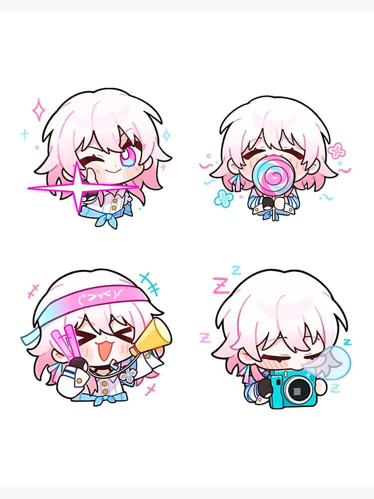 Honkai: Star Rail Chibi Acrylic Standee Buy 2 Get 1 Free HSR 