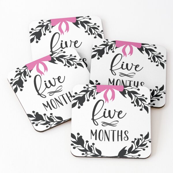 Item preview, Five Months Baby Milestone designed and sold by simmoredsign.
