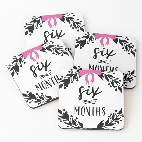 Item preview, Six Months Baby Milestone designed and sold by simmoredsign.