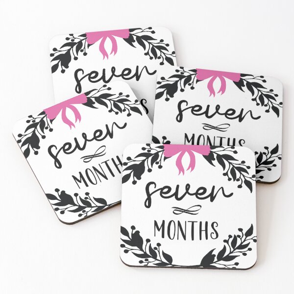 Item preview, Seven Months Baby Milestone designed and sold by simmoredsign.