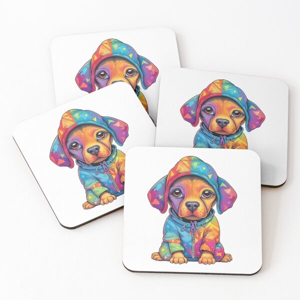 Item preview, Hoodie Hounds: Colorful Canine Collection designed and sold by KaonDesign.