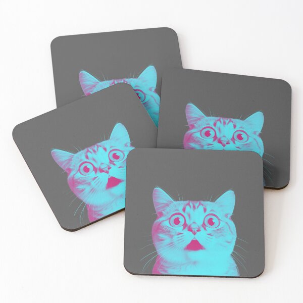 Item preview, Adorable Surprised Cat, Feline Fun, Playful and Adorable Cat Illustration designed and sold by iCherryRed.