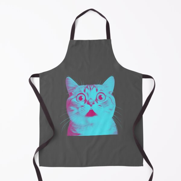 Item preview, Adorable Surprised Cat, Feline Fun, Playful and Adorable Cat Illustration designed and sold by iCherryRed.