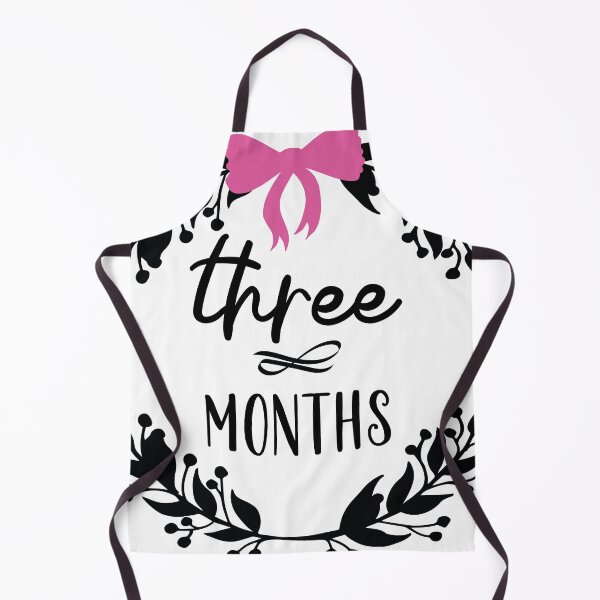 Item preview, Three Months Baby Milestone designed and sold by simmoredsign.