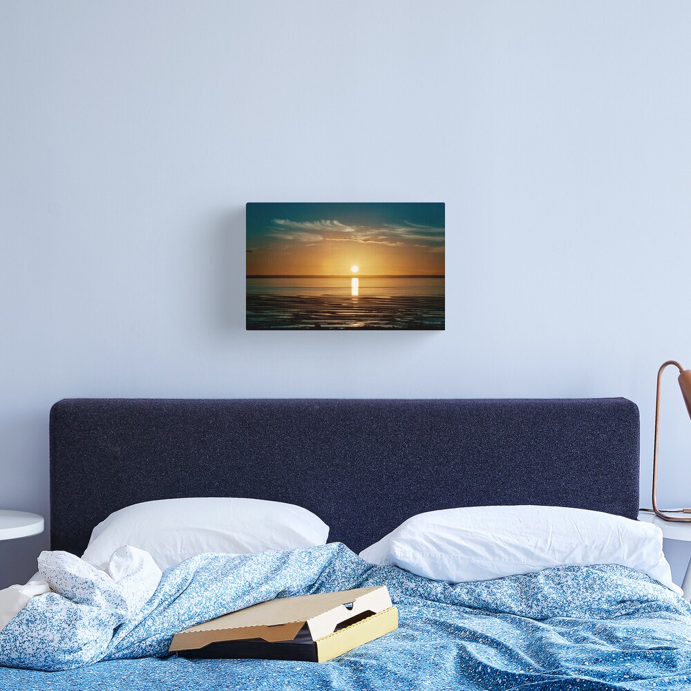 Sunset at Stanley Canvas Print