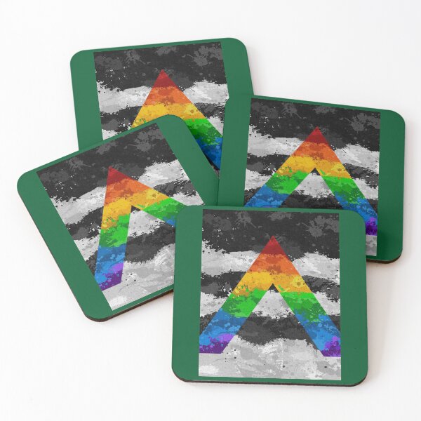 Item preview, Abstract Paint Splatter LGBT Ally Pride Flag Pattern Graphic  designed and sold by gauutruccc.