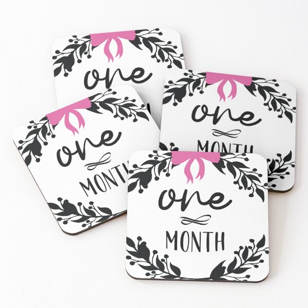 Item preview, One Month Baby Milestone designed and sold by simmoredsign.
