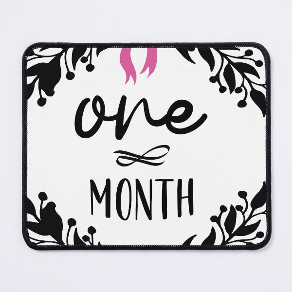 Item preview, One Month Baby Milestone designed and sold by simmoredsign.