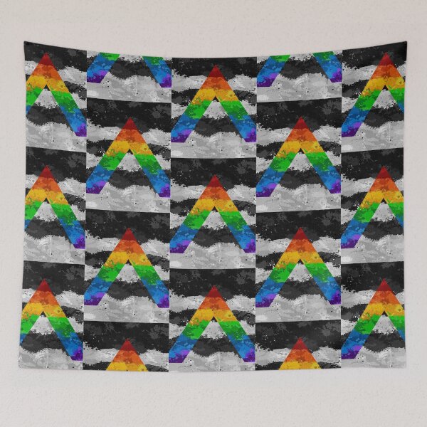 Item preview, Abstract Paint Splatter LGBT Ally Pride Flag Pattern Graphic  designed and sold by gauutruccc.
