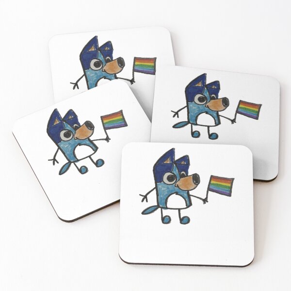 Item preview, Blue Heeler lgbt ally  designed and sold by gauutruccc.