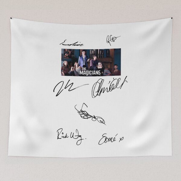 Item preview, The Magicians Signed TV Script Screenplay X7 Autograph Jason Ralph Stella Maeve Summer Bishil Olivia Taylor Dudley Arjun Gupta Esme Bianco designed and sold by ChomechaiWei.