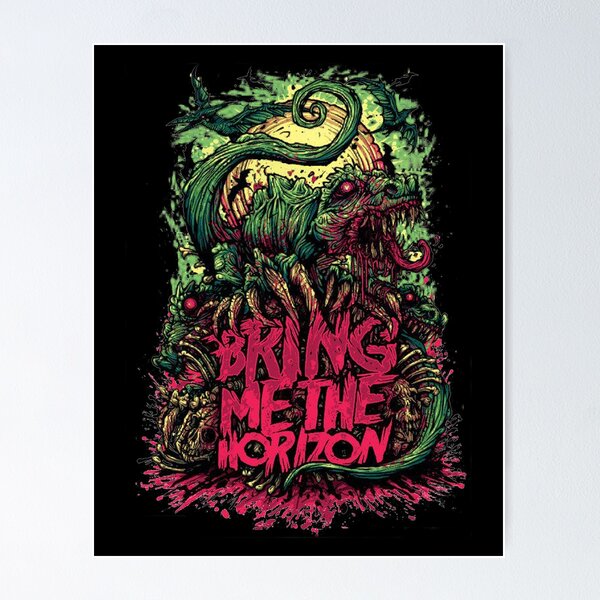 Bring Me The Horizon Doomed Vinyl Record Song Lyric Print