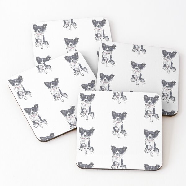 Aperçu de l'œuvre border collie, mélange, illustration créée et vendue par rita-andi.