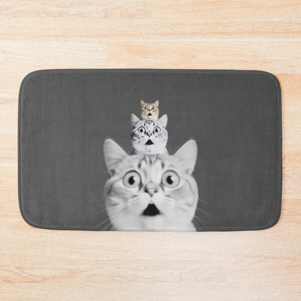 Item preview, Adorable Surprised Cat, Feline Fun, Playful and Adorable Cat Illustration designed and sold by iCherryRed.