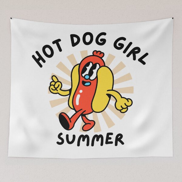 Item preview, HogDog Girl Summer Design  designed and sold by Harsh  Katariya.