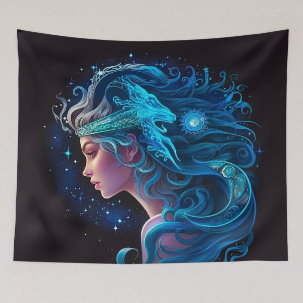 Item preview, Virgo's Ethereal Charm: Delicate Merchandise for the Zodiac's Angelic Beauties! designed and sold by Silverstormer.