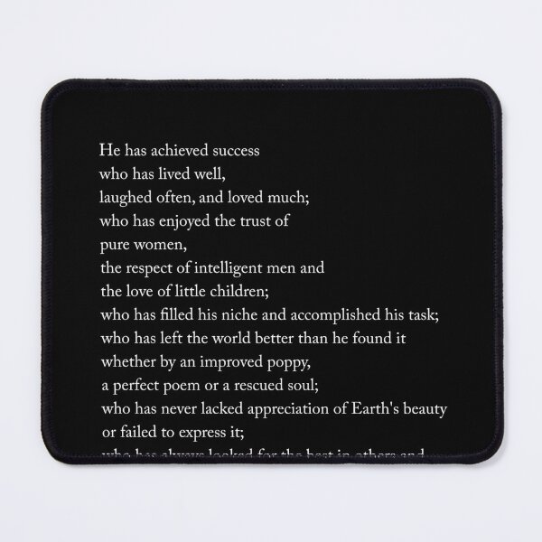 Item preview, Success - Bessie Anderson Stanley Poem - Literature - Typography Print 2 - Black designed and sold by Studio Grafiikka.