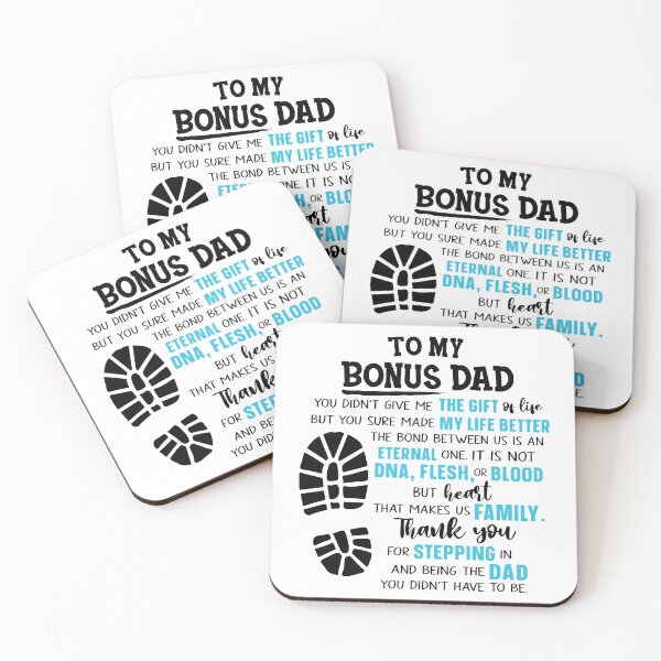 Item preview, To My Bonus Dad You Didn't Give Me The Gift Of Life designed and sold by simmoredsign.