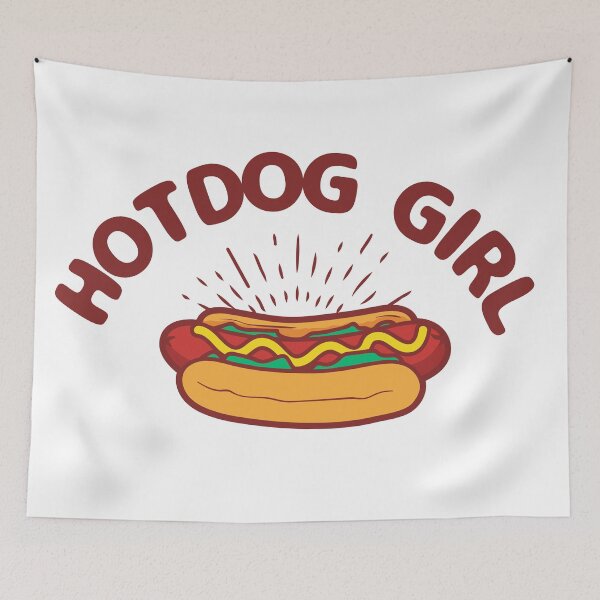 Item preview, Cute HogDog Girl Design designed and sold by Harsh  Katariya.
