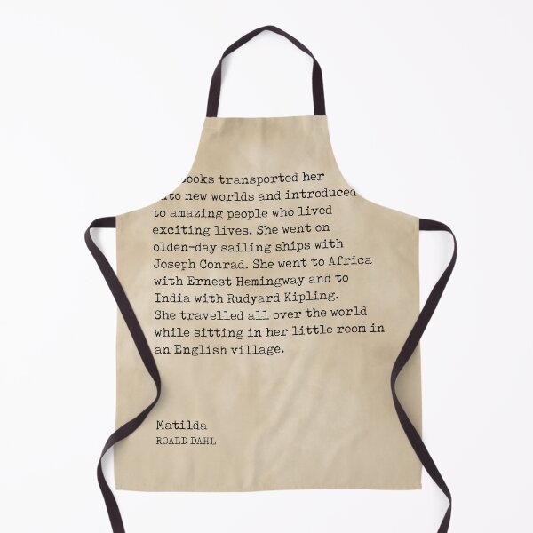 Item preview, Matilda - Roald Dahl Quote - Literature - Typewriter Print - Vintage designed and sold by Studio Grafiikka.