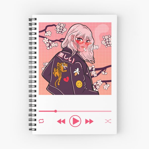Aperçu de l'œuvre Liste de lecture esthétique kawaii créée et vendue par GaboBravo.
