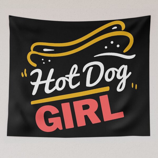 Item preview, HotDog Girl Design Variant designed and sold by Harsh  Katariya.