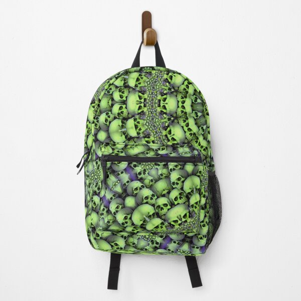 Item preview, Green Skulls Mandala designed and sold by cr6zym1nd.