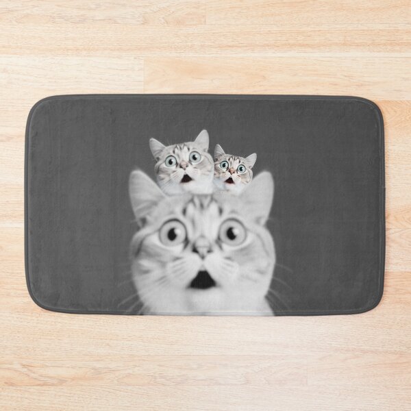 Item preview, Adorable Surprised Cats, Feline Fun, Playful and Adorable Cat Illustration designed and sold by iCherryRed.
