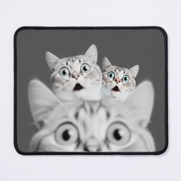 Item preview, Adorable Surprised Cats, Feline Fun, Playful and Adorable Cat Illustration designed and sold by iCherryRed.