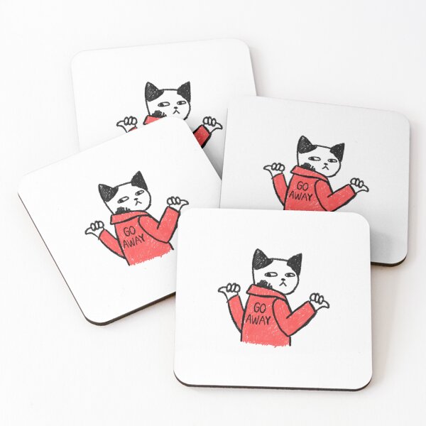 Item preview, Go Away Cat designed and sold by GaboBravo.