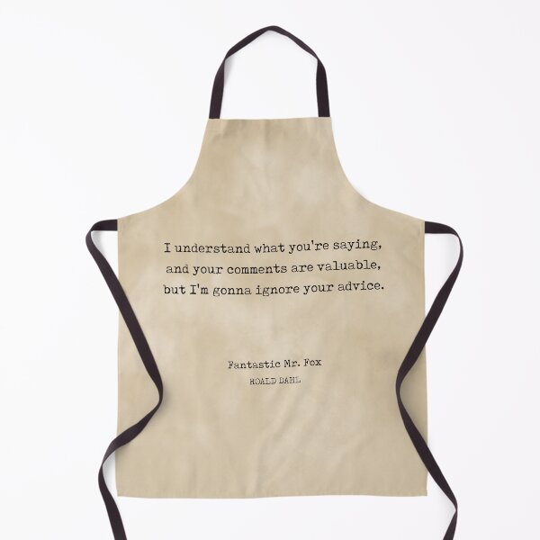 Item preview, Fantastic Mr. Fox - Roald Dahl Quote - Literature - Typewriter Print - Vintage designed and sold by Studio Grafiikka.