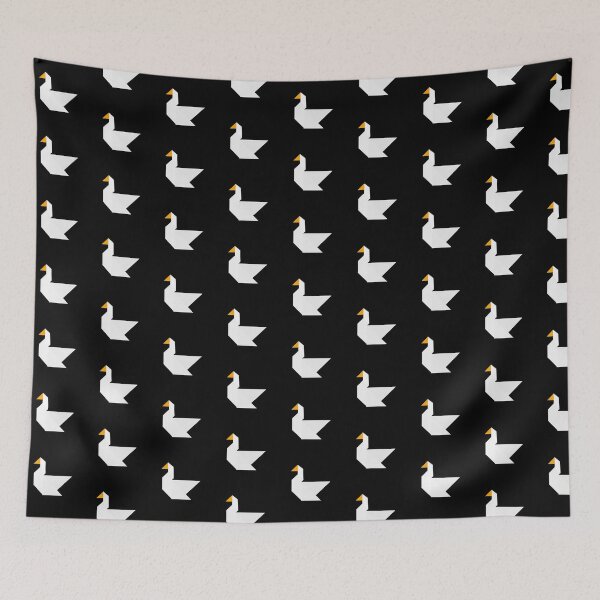 Item preview, Peaceful Swan (on black) designed and sold by SyPhelan.