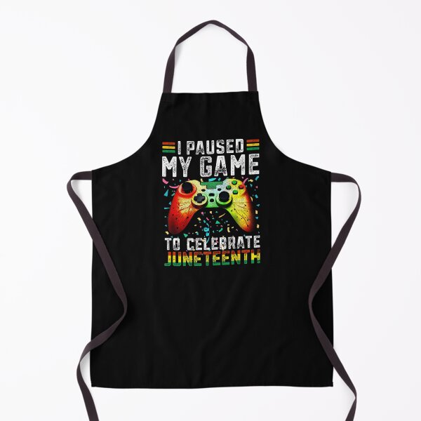 Item preview, I Paused My Game To Celebrate Juneteenth Funny Black Gamers Dashiki Flag designed and sold by alenaz.