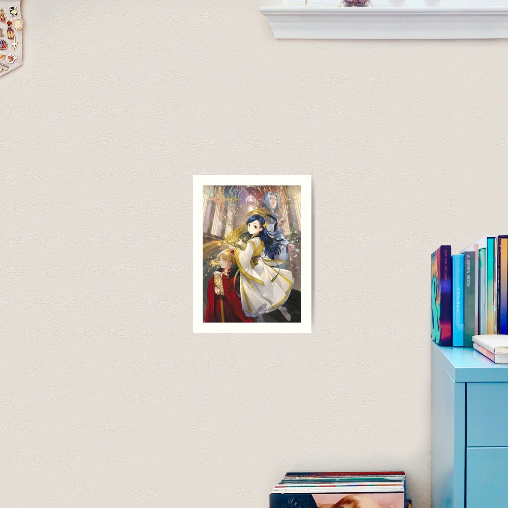 Honzuki no gekokujou Ascendance of a Bookworm Royalty | Art Board Print