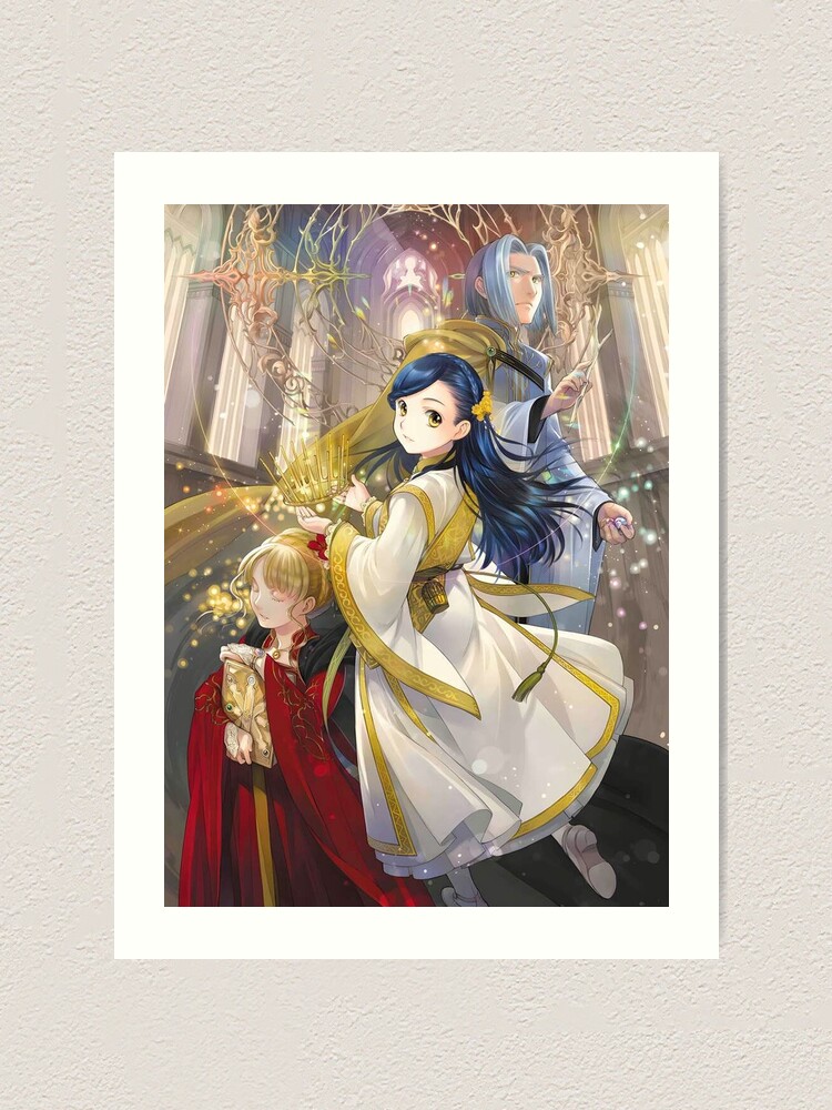 Honzuki no gekokujou Ascendance of a Bookworm Royalty | Art Board Print