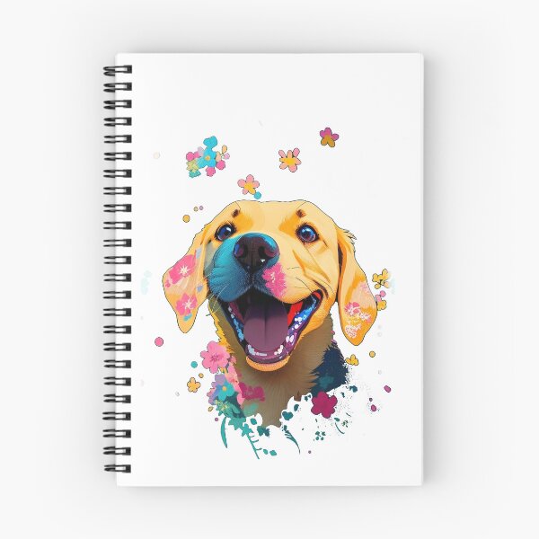 Item preview, Blissful Tails: Embracing Joy with a Happy Labrador designed and sold by meesin-shop.
