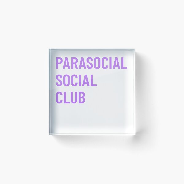 Item preview, Parasocial Social Club designed and sold by GaboBravo.