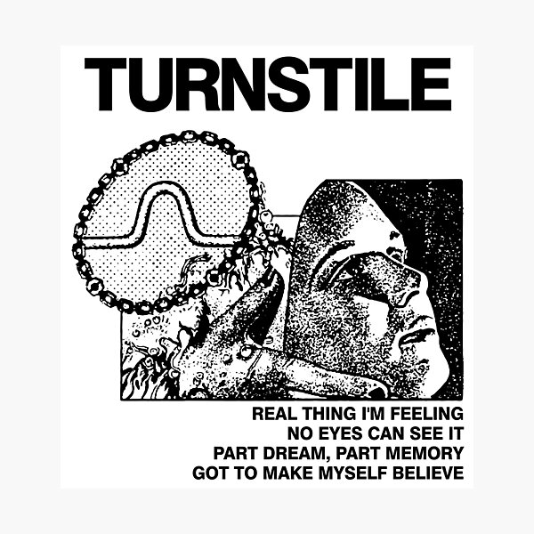 Item preview, TURNSTILE BAND designed and sold by AiyanaRosenbaum.