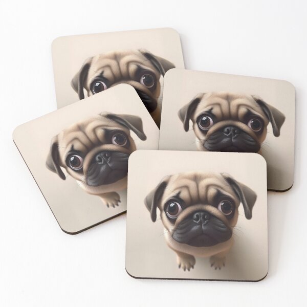 Item preview, Adorable pug puppy designed and sold by Baart72.
