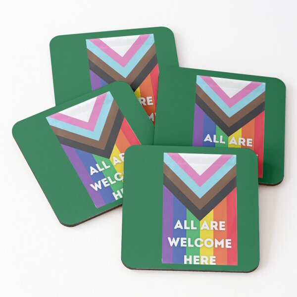 Item preview, You Are Welcome Here Pride Ally LGBT Flag designed and sold by danggchieuu.