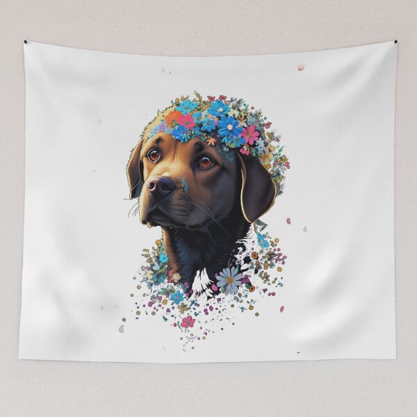 Item preview, Curiosity Unleashed: The Inquisitive Spirit of a Labrador Companion designed and sold by meesin-shop.