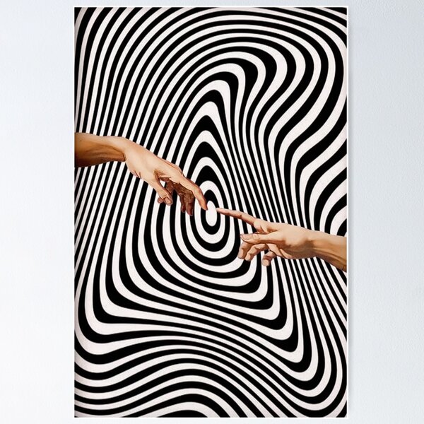 Item preview, Black and White hand couple designed and sold by neumannorm.