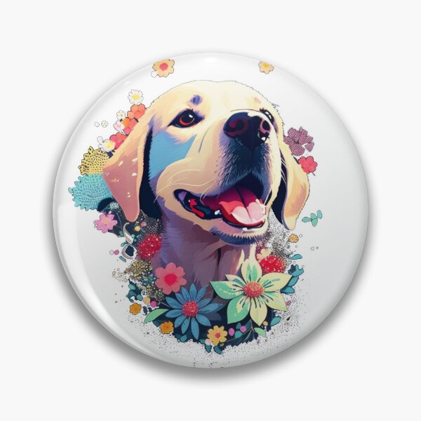 Item preview, Radiant Smiles: The Infectious Happiness of a Happy Labrador  designed and sold by meesin-shop.