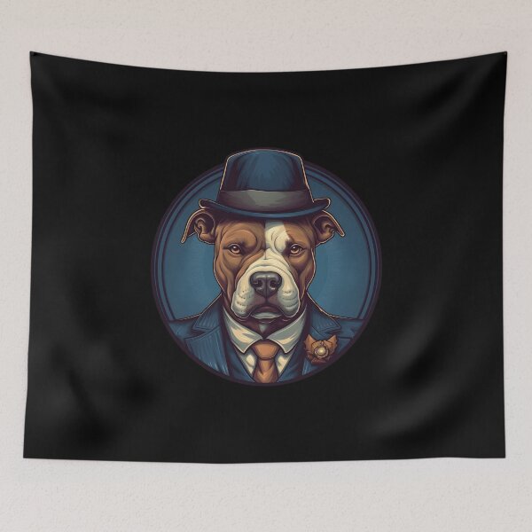 Item preview, The Dogfather's Paw-some Crew: Canine Mob Style funny gift designed and sold by wilfortes.